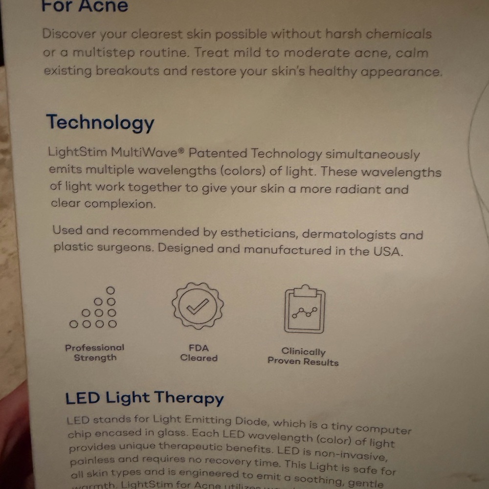 LightStim LED acne - Picture 7 of 7
